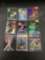 9 Card Lot of Serial Numbered BASEBALL Cards from Huge Collection with Stars & Low Numbered - WOW