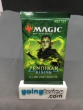 Factory Sealed Magic the Gathering ZENDIKAR RISING 15 Card Draft Booster Pack