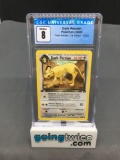 CGC Graded 2000 Pokemon Team Rocket 1st Edition #42 DARK PERSIAN Trading Card - NM-MT 8