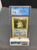 CGC Graded 1999 Pokemon Jungle #5 KANGASKHAN Holofoil Rare Trading Card - NM+ 7.5