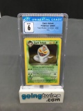 CGC Graded 2000 Pokemon Team Rocket #2 DARK ARBOK Holofoil Rare Trading Card - EX-NM 6