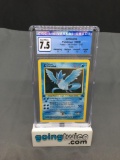 CGC Graded 1999 Pokemon Fossil 1st Edition #2 ARTICUNO Holofoil Rare Trading Card - NM+ 7.5