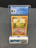 CGC Graded 1999 Pokemon Base Set German 1st Edition #46 CHARMANDER Trading Card - NM-MT+ 8.5