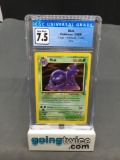 CGC Graded 1999 Pokemon Fossil #13 MUK Holofoil Rare Trading Card - NM+ 7.5