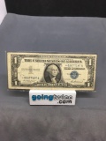 1957 United States Washington $1 Silver Certificate Bill Currency Note - STAR NOTE