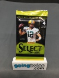 Factory Sealed 2020 Panini SELECT Football 4 Card Pack - Justin Herbert Zebra Die-Cut RC?