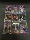 9 Count Lot of REFRACTORS with ROOKIES & STARS from RECENT Collection