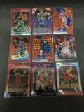 9 Count Lot of REFRACTORS with ROOKIES & STARS from RECENT Collection