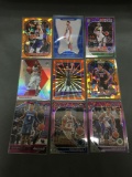 9 Count Lot of REFRACTORS with ROOKIES & STARS from RECENT Collection