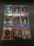 9 Count Lot of REFRACTORS with ROOKIES & STARS from RECENT Collection