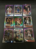 9 Count Lot of REFRACTORS with ROOKIES & STARS from RECENT Collection