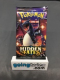 Factory Sealed Pokemon HIDDEN FATES 10 Card Booster Pack - Shiny CHARIZARD GX?