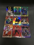 9 Count Lot of REFRACTORS with ROOKIES & STARS from RECENT Collection