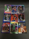 9 Count Lot of REFRACTORS with ROOKIES & STARS from RECENT Collection