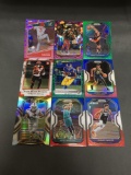 9 Count Lot of REFRACTORS with ROOKIES & STARS from RECENT Collection