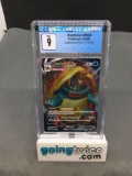 CGC Graded 2020 Pokemon Champion's Path #15 DREDNAW VMAX Ultra Rare Trading Card - MINT 9