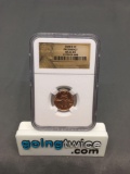 NGC Graded 2009 Lincoln Penny 'D' Presidency - MS 66 RD