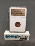 NGC Graded 2009 Lincoln Penny Formative Years - MS 66 RD - First Day of Issue