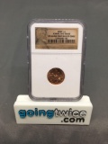 NGC Graded 2009 Lincoln Penny Formative Years - MS 66 RD - First Day of Issue