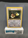 2000 Pokemon Team Rocket 1st Edition #55 EEVEE Vintage Trading Card from Huge Collection