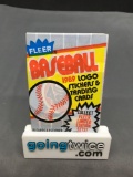 Factory Sealed 1989 FLEER BASEBALL 15 Card Vintage Hobby Pack - GRIFFEY ROOKIE? RIPKEN ERROR?