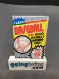 Factory Sealed 1989 FLEER BASEBALL 15 Card Vintage Hobby Pack - GRIFFEY ROOKIE? RIPKEN ERROR?