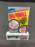 Factory Sealed 1989 FLEER BASEBALL 15 Card Vintage Hobby Pack - GRIFFEY ROOKIE? RIPKEN ERROR?