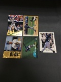 5 Card Lot of KEN GRIFFEY JR Seattle Mariners HOF Baseball Cards from Massive Collection