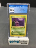 CGC Graded 1999 Pokemon Fossil 1st Edition #48 GRIMER Trading Card - NM-MT+ 8.5