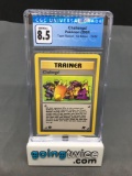 CGC Graded 2000 Pokemon Team Rocket 1st Edition #74 CHALLENGE Trading Card - NM-MT+ 8.5