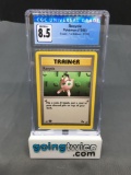 CGC Graded 1999 Pokemon Fossil 1st Edition #61 RECYCLE Trading Card - NM-MT+ 8.5