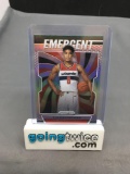 2019-20 Panini Prizm Emergent Silver Prizm RUI HACHIMURA Wizards ROOKIE Basketball Card