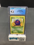CGC Graded 1999 Pokemon Jungle 1st Edition #63 VENONAT Trading Card - GEM MINT 9.5