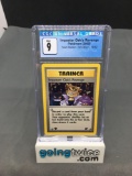 CGC Graded 2000 Pokemon Team Rocket 1st Edition #76 IMPOSTER OAK'S REVENGE Trading Card - MINT 9