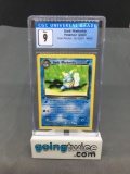 CGC Graded 2000 Pokemon Team Rocket 1st Edition #46 DARK WARTORTLE Trading Card - MINT 9