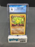 CGC Graded 2000 Pokemon Team Rocket 1st Edition #43 DARK PRIMEAPE Trading Card - MINT 9