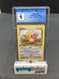 CGC Graded 1999 Pokemon Jungle 1st Edition #62 SPEAROW Trading Card - MINT 9