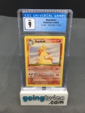 CGC Graded 1999 Pokemon Jungle 1st Edition #44 RAPIDASH Trading Card - MINT 9