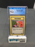 CGC Graded 2000 Pokemon Team Rocket 1st Edition #78 GOOP GAS ATTACK Trading Card - GEM MINT 9.5