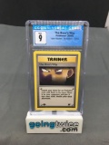 CGC Graded 2000 Pokemon Team Rocket 1st Edition #73 THE BOSS'S WAY Trading Card - MINT 9