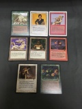 Vintage Lot of 9 Magic the Gathering WOTC Cards from Crazy Collection