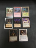 Vintage Lot of 9 Magic the Gathering WOTC Cards from Crazy Collection