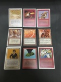 Vintage Lot of 9 Magic the Gathering WOTC Cards from Crazy Collection