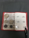 1975 Australian Mint Set Wildlife Coins - Set of 5 Coins in Original Booklet - 1 Coin Missing