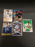 5 Card Lot of DEREK JETER New York Yankees Baseball Cards from Massive Collection