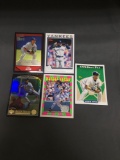 5 Card Lot of DEREK JETER New York Yankees Baseball Cards from Massive Collection