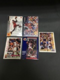 5 Card Lot of MICHAEL JORDAN Chicago Bulls HOF Basketball Cards from Massive Collection