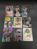 9 Card Lot of RONALD ACUNA JR Atlanta Braves Baseball Cards from Massive Collection