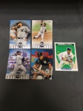 5 Card Lot of DEREK JETER New York Yankees Baseball Cards from Massive Collection