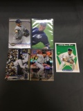 5 Card Lot of DEREK JETER New York Yankees Baseball Cards from Massive Collection